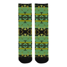 Load image into Gallery viewer, Between the Mountains Sage Trouser Socks Socks e-joyer 
