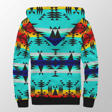 Load image into Gallery viewer, Between the Mountains Sherpa Hoodie 49 Dzine 
