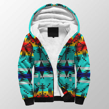 Load image into Gallery viewer, Between the Mountains Sherpa Hoodie 49 Dzine 
