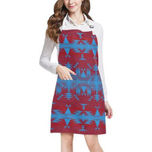 Load image into Gallery viewer, Between the Mountains Sierra Deep lake All Over Print Apron All Over Print Apron e-joyer 
