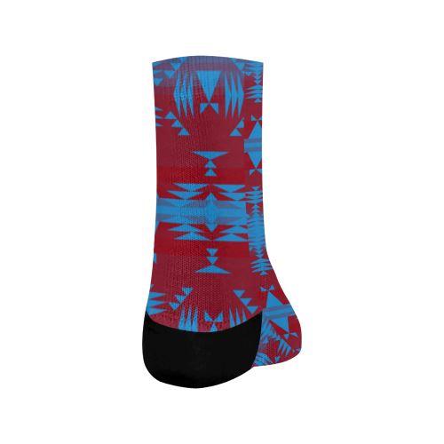 Between the Mountains Sierra Deep Lake Crew Socks Crew Socks e-joyer 