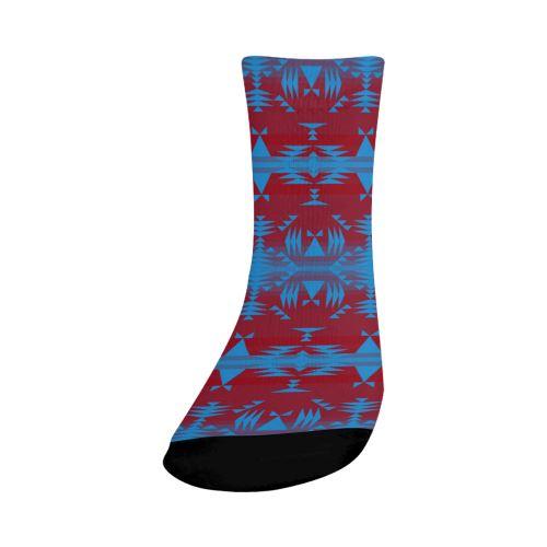 Between the Mountains Sierra Deep Lake Crew Socks Crew Socks e-joyer 