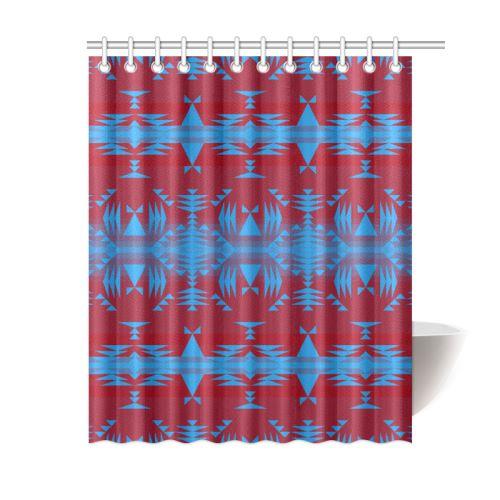 Between the Mountains Sierra Deep Lake Shower Curtain 60"x72" Shower Curtain 60"x72" e-joyer 