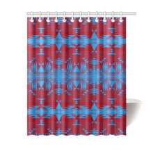 Load image into Gallery viewer, Between the Mountains Sierra Deep Lake Shower Curtain 60&quot;x72&quot; Shower Curtain 60&quot;x72&quot; e-joyer 
