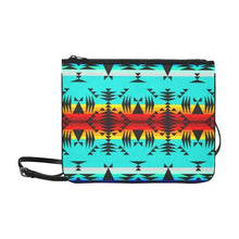 Load image into Gallery viewer, Between the Mountains Slim Clutch Bag (Model 1668) Slim Clutch Bags (1668) e-joyer 
