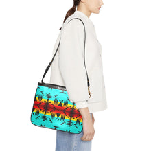 Load image into Gallery viewer, Between the Mountains Small Shoulder Bag (Model 1710) Small Shoulder Bag (1710) e-joyer 
