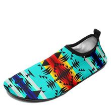 Load image into Gallery viewer, Between the Mountains Sockamoccs Kid&#39;s Slip On Shoes 49 Dzine 
