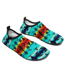 Load image into Gallery viewer, Between the Mountains Sockamoccs Kid&#39;s Slip On Shoes 49 Dzine 
