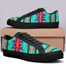 Load image into Gallery viewer, Between the Mountains Spring Aapisi Low Top Canvas Shoes Black Sole 49 Dzine 
