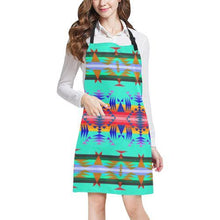 Load image into Gallery viewer, Between the Mountains Spring All Over Print Apron All Over Print Apron e-joyer 
