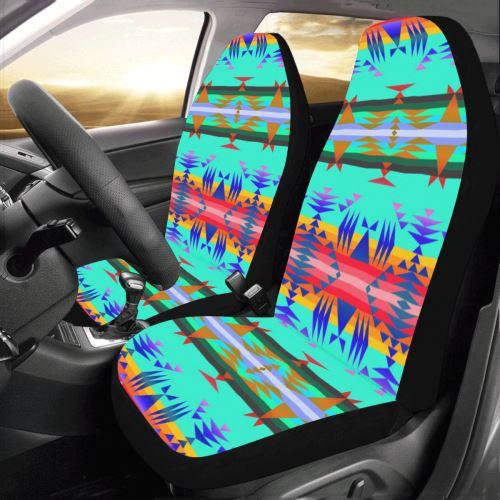 Between the Mountains Spring Car Seat Covers (Set of 2) Car Seat Covers e-joyer 