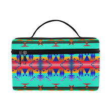 Load image into Gallery viewer, Between the Mountains Spring Cosmetic Bag/Large (Model 1658) Cosmetic Bag e-joyer 
