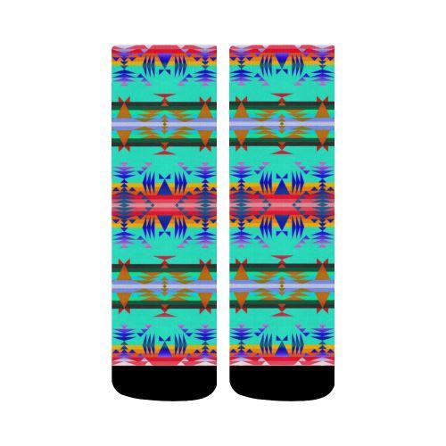 Between the Mountains Spring Crew Socks Crew Socks e-joyer 