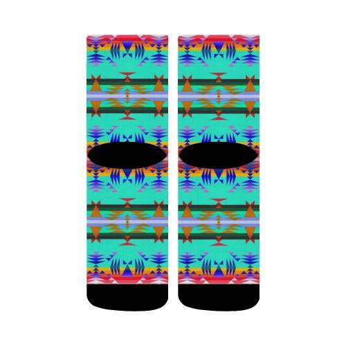 Between the Mountains Spring Crew Socks Crew Socks e-joyer 