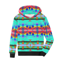 Load image into Gallery viewer, Between the Mountains Spring Kids&#39; All Over Print Hoodie (Model H38) Kids&#39; AOP Hoodie (H38) e-joyer 
