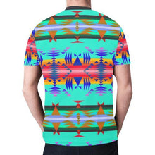 Load image into Gallery viewer, Between the Mountains Spring New All Over Print T-shirt for Men (Model T45) New All Over Print T-shirt for Men (T45) e-joyer 
