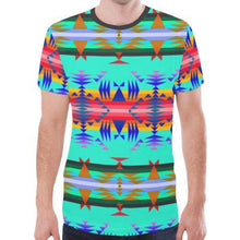 Load image into Gallery viewer, Between the Mountains Spring New All Over Print T-shirt for Men (Model T45) New All Over Print T-shirt for Men (T45) e-joyer 
