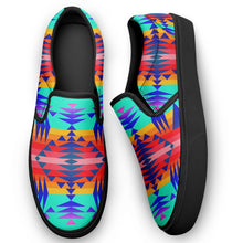 Load image into Gallery viewer, Between the Mountains Spring Otoyimm Canvas Slip On Shoes 49 Dzine 
