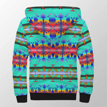 Load image into Gallery viewer, Between the Mountains Spring Sherpa Hoodie 49 Dzine 
