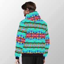 Load image into Gallery viewer, Between the Mountains Spring Sherpa Hoodie 49 Dzine 
