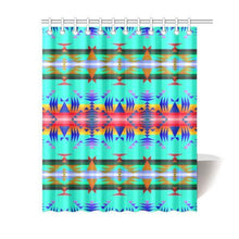 Load image into Gallery viewer, Between the Mountains Spring Shower Curtain 60&quot;x72&quot; Shower Curtain 60&quot;x72&quot; e-joyer 
