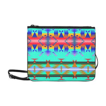 Load image into Gallery viewer, Between the Mountains Spring Slim Clutch Bag (Model 1668) Slim Clutch Bags (1668) e-joyer 
