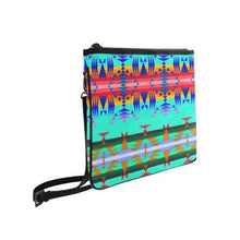 Load image into Gallery viewer, Between the Mountains Spring Slim Clutch Bag (Model 1668) Slim Clutch Bags (1668) e-joyer 
