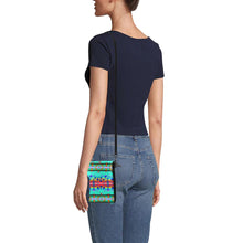 Load image into Gallery viewer, Between the Mountains Spring Small Cell Phone Purse (Model 1711) Small Cell Phone Purse (1711) e-joyer 
