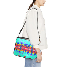 Load image into Gallery viewer, Between the Mountains Spring Small Shoulder Bag (Model 1710) Small Shoulder Bag (1710) e-joyer 
