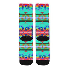 Load image into Gallery viewer, Between the Mountains Spring Trouser Socks Socks e-joyer 
