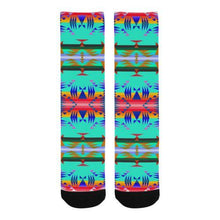 Load image into Gallery viewer, Between the Mountains Spring Trouser Socks Socks e-joyer 
