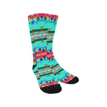 Load image into Gallery viewer, Between the Mountains Spring Trouser Socks Socks e-joyer 
