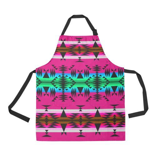 Between the Mountains Sunset All Over Print Apron All Over Print Apron e-joyer 