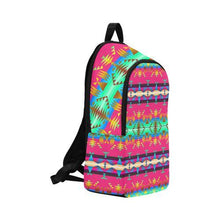Load image into Gallery viewer, Between the Mountains Sunset Sky Fabric Backpack for Adult (Model 1659) Casual Backpack for Adult (1659) e-joyer 
