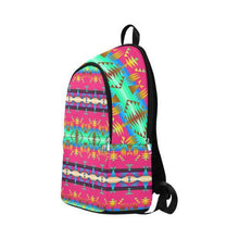 Load image into Gallery viewer, Between the Mountains Sunset Sky Fabric Backpack for Adult (Model 1659) Casual Backpack for Adult (1659) e-joyer 
