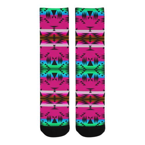 Between the Mountains Sunset Trouser Socks Socks e-joyer 