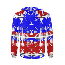 Load image into Gallery viewer, Between The Mountains Veterans All Over Print Full Zip Hoodie for Men (Model H14) All Over Print Full Zip Hoodie for Men (H14) e-joyer 
