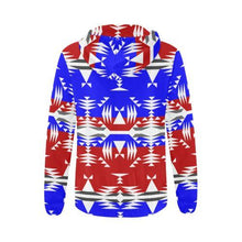 Load image into Gallery viewer, Between The Mountains Veterans All Over Print Full Zip Hoodie for Women (Model H14) All Over Print Full Zip Hoodie for Women (H14) e-joyer 
