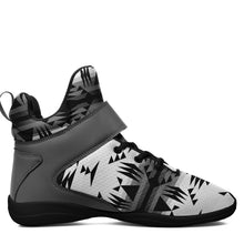 Load image into Gallery viewer, Between the Mountains White and Black Ipottaa Basketball / Sport High Top Shoes 49 Dzine 
