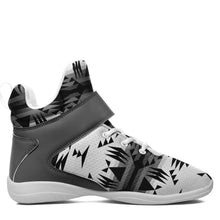 Load image into Gallery viewer, Between the Mountains White and Black Ipottaa Basketball / Sport High Top Shoes 49 Dzine 
