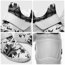 Load image into Gallery viewer, Between the Mountains White and Black Ipottaa Basketball / Sport High Top Shoes 49 Dzine 
