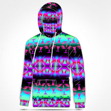 Load image into Gallery viewer, Between the Rocky Mountains Hoodie with Face Cover 49 Dzine 
