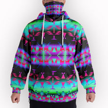 Load image into Gallery viewer, Between the Rocky Mountains Hoodie with Face Cover 49 Dzine 
