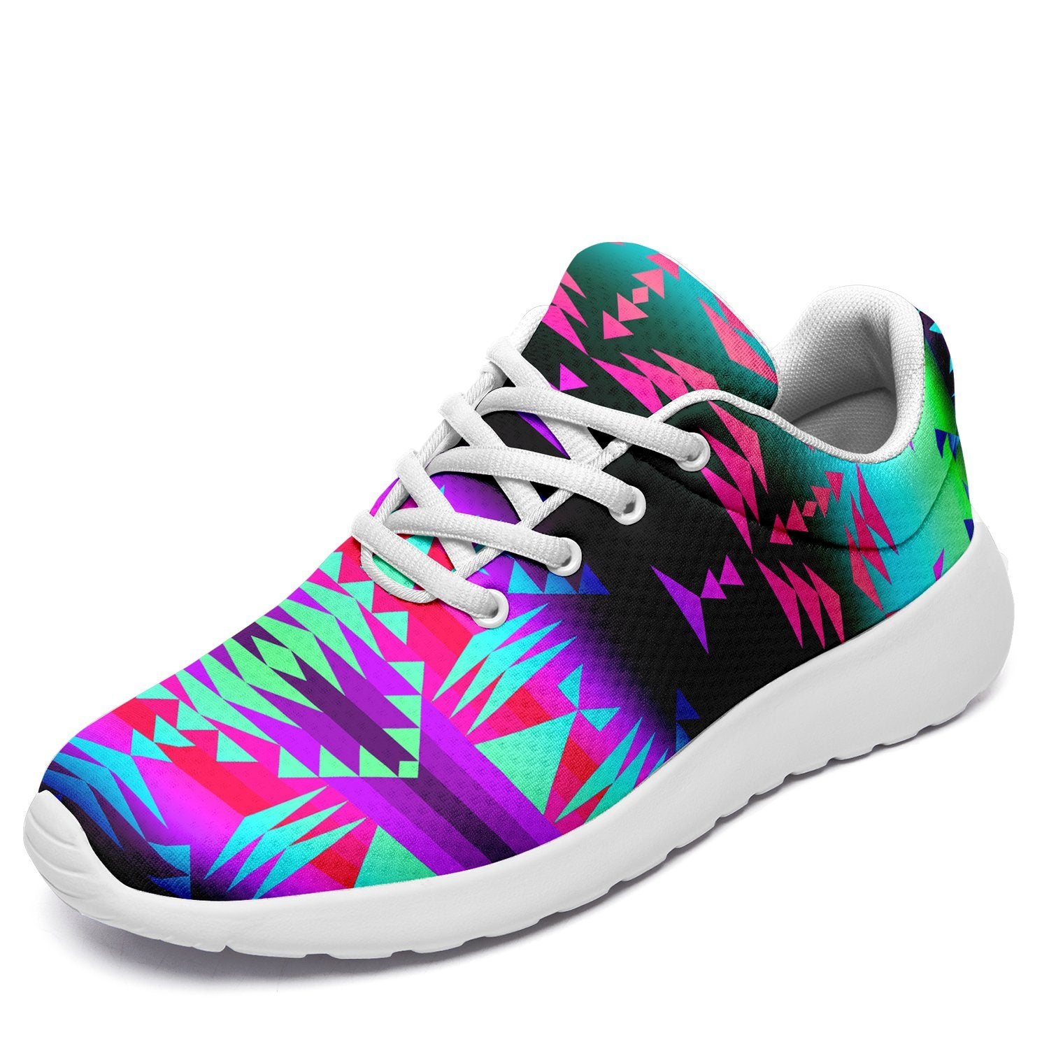 Between the Rocky Mountains Ikkaayi Sport Sneakers 49 Dzine US Women 4.5 / US Youth 3.5 / EUR 35 White Sole 