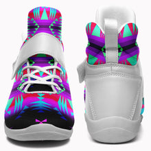 Load image into Gallery viewer, Between the Rocky Mountains Ipottaa Basketball / Sport High Top Shoes - White Sole 49 Dzine 
