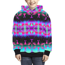 Load image into Gallery viewer, Between the Rocky Mountains Kids&#39; All Over Print Hoodie (Model H38) Kids&#39; AOP Hoodie (H38) e-joyer 
