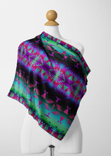 Load image into Gallery viewer, Between the Rocky Mountains Satin Shawl Scarf 49 Dzine 
