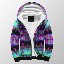 Load image into Gallery viewer, Between the Rocky Mountains Sherpa Hoodie 49 Dzine 
