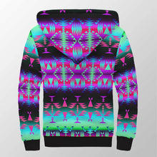 Load image into Gallery viewer, Between the Rocky Mountains Sherpa Hoodie 49 Dzine 
