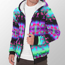 Load image into Gallery viewer, Between the Rocky Mountains Sherpa Hoodie 49 Dzine 
